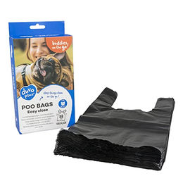 Duvo+ Hundekotbeutel Classic Easy Close Schwarz 80 Stück – Bild 1 von 4