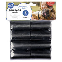 Produktbild von Duvo+ Hundekotbeutel Classic Schwarz 8 x 20 Stück - 8 x 20 Stk.
