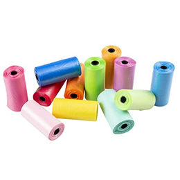 Duvo+ Hundekotbeutel Rainbow Bunt 12 x 15 Stück - 12 x 15 Stk. – Bild 1 von 5