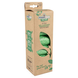 Duvo+ Hundekotbeutel True Bio Natur Grün 12 Rollen à 15 Stück - 12 x 15 Stk. – Bild 1 von 2
