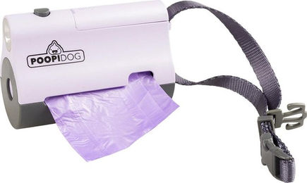 Duvo+ Hundekotbeutelspender mit LED in Lila – Bild 1 von 3