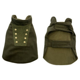 Duvo+ Hundemantel Blazer Grün Cord Größe S - 1 Stk. – Bild 1 von 2