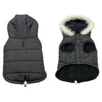 Produktbild von Duvo+ Hundemantel Eskimo gefüttert wasserabweisend mit Fleece in Schwarz Größe XL - 1 Stk.