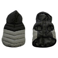 Produktbild von Duvo+ Hundemantel gefüttert wasserabweisend Nylon Schwarz Weiß Größe M - 1 Stk.