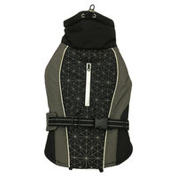 Produktbild von Duvo+ Hundemantel Hi Vis Casual wasserabweisend Polyester schwarz grau Größe XS - 1 Stk.
