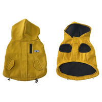 Produktbild von Duvo+ Hundemantel Parka Gelb Größe M wasserabweisend mit Fleece-Futter - 1 Stk.