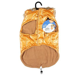 Duvo+ Hundemantel Puffer Gold S 40cm wasserabweisend – Bild 1 von 2