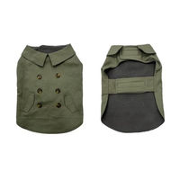 Produktbild von Duvo+ Hundemantel Trenchcoat Fleece Grün XL - 1 Stk.