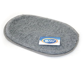 Duvo+ Hundematte Nappa Oval Grau 55 x 39 cm – Bild 1 von 2