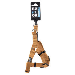 Produktbild von Duvo+ Hundeschirr Step in Fashion aus Nylon braun Größe S