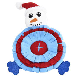 Duvo+ Hundeschleckmatte aus Fleece in Bunt – Bild 1 von 3