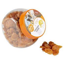 Duvo+ Hundesnack Huhn Chips Trockenfleisch getreidefrei glutenfrei ohne Zucker 500 g – Bild 1 von 4