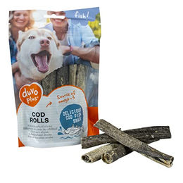 Duvo+ Hundesnack Kabeljau Rolls glutenfrei und sensitive 90 g - 90 g – Bild 1 von 6
