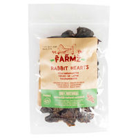 Produktbild von Duvo+ Hundesnack Kaninchenherz Trockenfleisch Monoprotein für Junior Hunde 100 g - 100 g