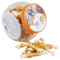 Produktbild von Duvo+ Hundesnack Kauknochen Huhn und Kalzium getreidefrei glutenfrei ohne Zucker 500 g