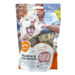 Duvo+ Hundesnack Lachs und Kabeljau Sushi glutenfrei 120 g - 120 g – Bild 1 von 4