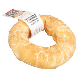Duvo+ Hundesnack Rindshaut und Huhn Bagels getreidefrei und glutenfrei – Bild 1 von 1