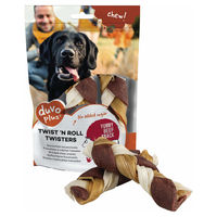 Produktbild von Duvo+ Hundesnack Twist n Roll Twisters Rind Größe S Getreidefrei und Glutenfrei