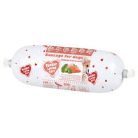 Produktbild von Duvo+ Hundesnack Wurst mit Lachs und Huhn getreidefrei und glutenfrei 200 g