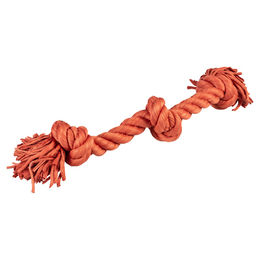 Duvo+ Hundespielzeug aus Baumwollseil mit 3 Knoten in Rot 52 x 12 x 8 cm – Bild 1 von 2