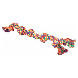 Produktbild von Duvo+ Hundespielzeug Baumwollseil mit 7 Knoten bunt