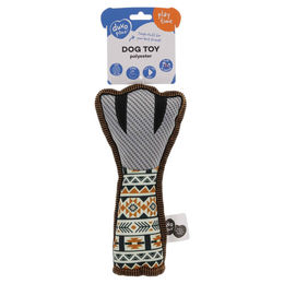 Duvo+ Hundespielzeug Bohemian Pfote Quietschspielzeug aus Polyester für Hunde aller Größen – Bild 1 von 4