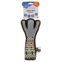 Produktbild von Duvo+ Hundespielzeug Bohemian Pfote Quietschspielzeug aus Polyester für Hunde aller Größen