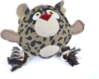 Duvo+ Hundespielzeug Canvas Leopard Stoffspielzeug bunt - 1 Stk. – Bild 1 von 3