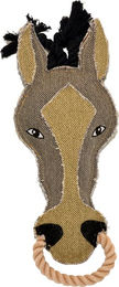 Duvo+ Hundespielzeug Canvas Pferd Plüschspielzeug aus Stoff bunt 31x12 cm - 1 Stk. – Bild 1 von 5