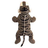 Produktbild von Duvo+ Hundespielzeug Canvas Tiger Plüschspielzeug aus Stoff - 120 g