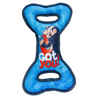 Produktbild von Duvo+ Hundespielzeug Die Schlümpfe Gargamel aus Oxford-Gewebe mit Quietscher Blau 30x18x4cm