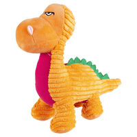 Produktbild von Duvo+ Hundespielzeug Dino Tsintaosaurus Plüsch Cord Orange