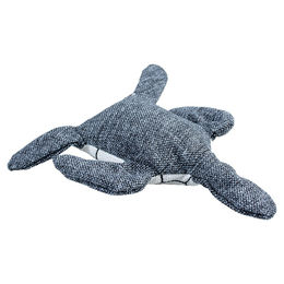 Duvo+ Hundespielzeug Eco Plüsch Schildkröte Grau 19 x 19 x 5 cm – Bild 1 von 2