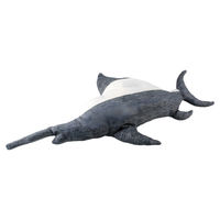 Produktbild von Duvo+ Hundespielzeug Eco Plüsch Schwertfisch Grau 18 x 9 x 4 cm