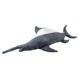 Duvo+ Hundespielzeug Eco Plüsch Schwertfisch Grau Größe XL – Bild 1 von 2