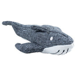 Duvo+ Hundespielzeug Eco Plüsch Wal Grau XL – Bild 1 von 2