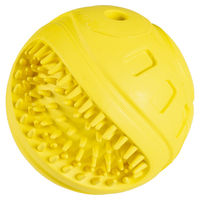 Produktbild von Duvo+ Hundespielzeug Giggle Ribble-Ball aus Gummi Gelb
