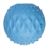Produktbild von Duvo+ Hundespielzeug Griplay Dental Ball aus Gummi Blau zur Zahnpflege