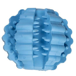 Duvo+ Hundespielzeug Griplay Dental Rippe Ball aus Gummi Blau zur Zahnpflege – Bild 1 von 13