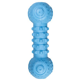 Duvo+ Hundespielzeug Griplay Dumbbell Kauspielzeug aus Gummi Blau – Bild 1 von 5