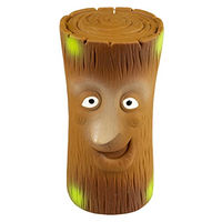 Produktbild von Duvo+ Hundespielzeug Happy Baumstamm aus Latex mit Quietscher Braun 7 x 7 x 14 cm