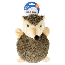 Produktbild von Duvo+ Hundespielzeug Igel aus Plüsch mit Quietschfunktion in Braun