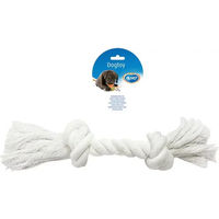 Produktbild von Duvo+ Hundespielzeug Knot aus Baumwolle weiß 45 cm - 45 cm