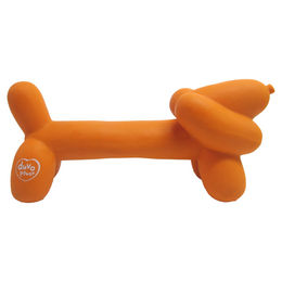 Duvo+ Hundespielzeug Latex Balloon Dachshund Orange mit Quietscher – Bild 1 von 5
