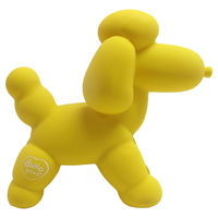 Produktbild von Duvo+ Hundespielzeug Latex Balloon Poodle Gelb Quietschspielzeug