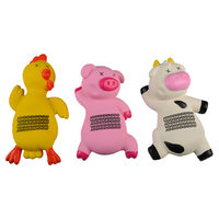 Produktbild von Duvo+ Hundespielzeug Ouch aus Latex mit Quietschfunktion Huhn Schwein Kuh