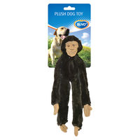 Produktbild von Duvo+ Hundespielzeug Plüsch Affe Schwarz 50 x 13 x 4 cm