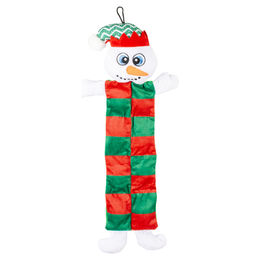 Duvo+ Hundespielzeug Plüsch Schneemann mit Quietschefunktion Bunt - 1 Stk. – Bild 1 von 2