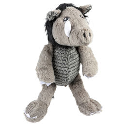 Produktbild von Duvo+ Hundespielzeug Plüsch Warzenschwein Grau/Schwarz