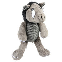 Produktbild von Duvo+ Hundespielzeug Plüsch Warzenschwein Grau/Schwarz